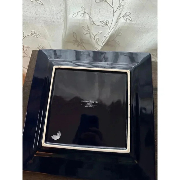 Bistro Brights Blue Square dish - Picture 4 of 7